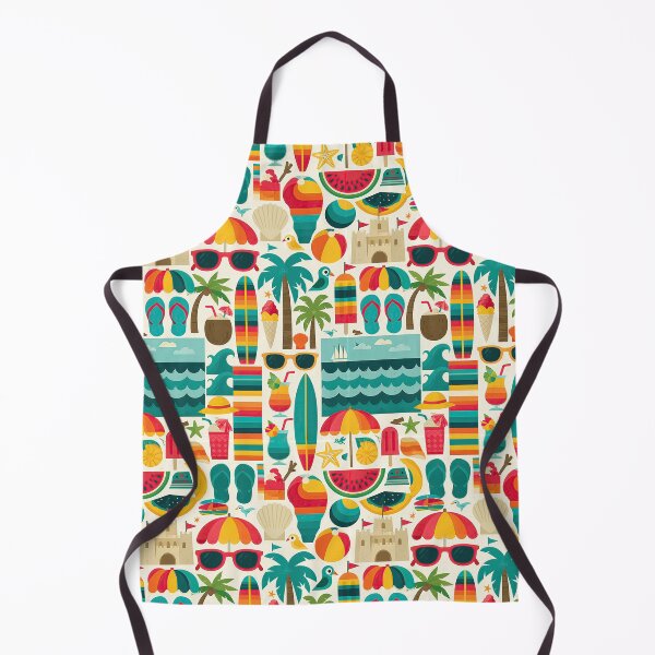 Item preview, Vibrant Surfboards and Palm Trees Pattern designed and sold by Piotrek0001.
