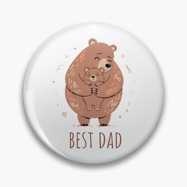 Item preview, Best Dad Bear Hug designed and sold by Stellar Geometry.