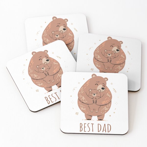 Item preview, Best Dad Bear Hug designed and sold by Stellar Geometry.