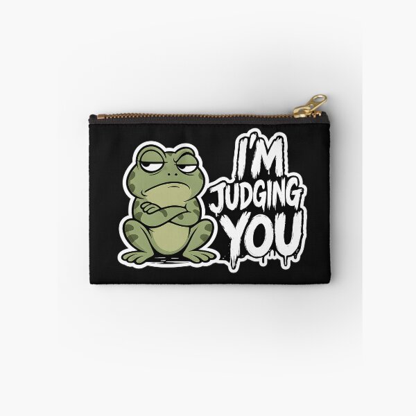 Item preview, I'm Judging You Sarcastic Frog Mood designed and sold by Dream-Fab.