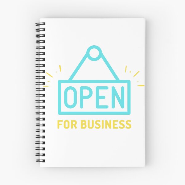 Item preview, OPEN FOR BUSINESS designed and sold by PGAart.