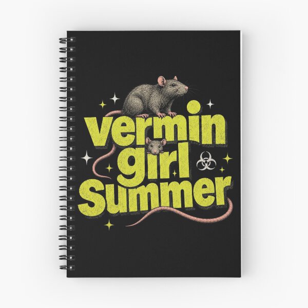 Item preview, Hantavirus Vermin Girl Summer Rat Plague Humour Design designed and sold by ArcanePrintsxo.