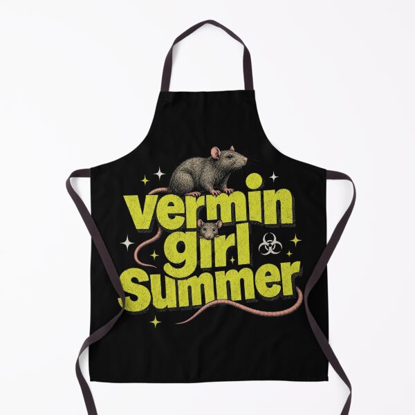 Item preview, Hantavirus Vermin Girl Summer Rat Plague Humour Design designed and sold by ArcanePrintsxo.