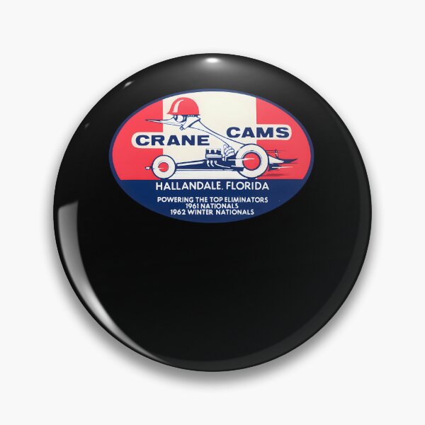Item preview, 1962 Crane Cams Florida vintage drag racing.  designed and sold by 12tree.