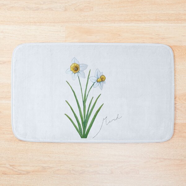Item preview, Spring - March Watercolor Flower – Daffodil: Rebirth designed and sold by MiniRadiance.
