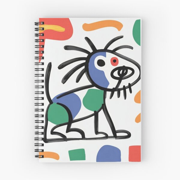 Item preview, Perro Infantil con Manchas Multicolor Estilo Artístico designed and sold by RAISC.