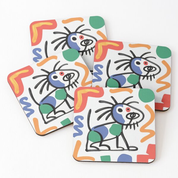 Item preview, Children's Dog with Multicolored Spots - Artistic Style designed and sold by RAISC.