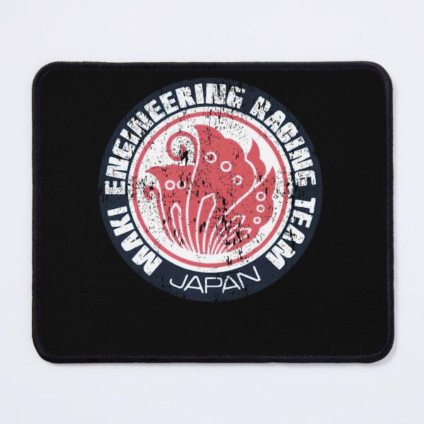 Item preview, Maki Engineering 1974-78 Japanese Grand Prix Team emblem - vintage worn look  designed and sold by 12tree.