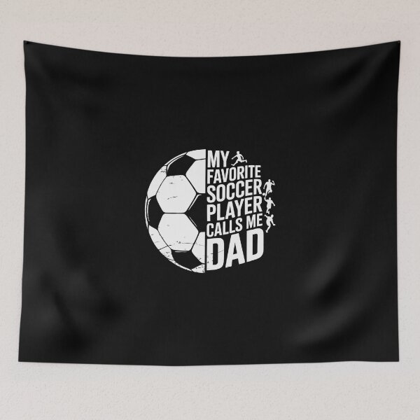 Item preview, my favorite soccer player calls me dad designed and sold by jkrphoto.
