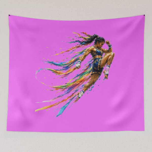 Item preview, Art of Eight Limbs Women rainbow Painted designed and sold by CoolCrazyQuirky.