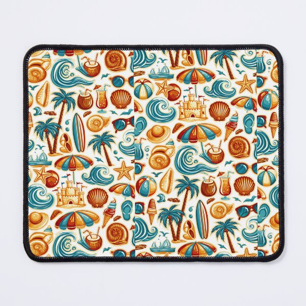 Item preview, Bright Tropical Island Vacation Doodle designed and sold by Piotrek0001.