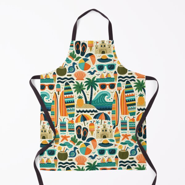 Item preview, Seamless Summer Surf and Sand Aesthetic designed and sold by Piotrek0001.