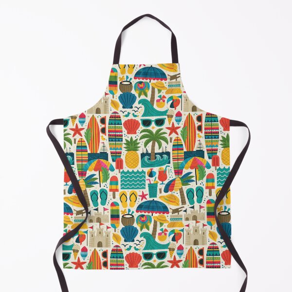 Item preview, Pineapples and Surfboards Tropical Art designed and sold by Piotrek0001.