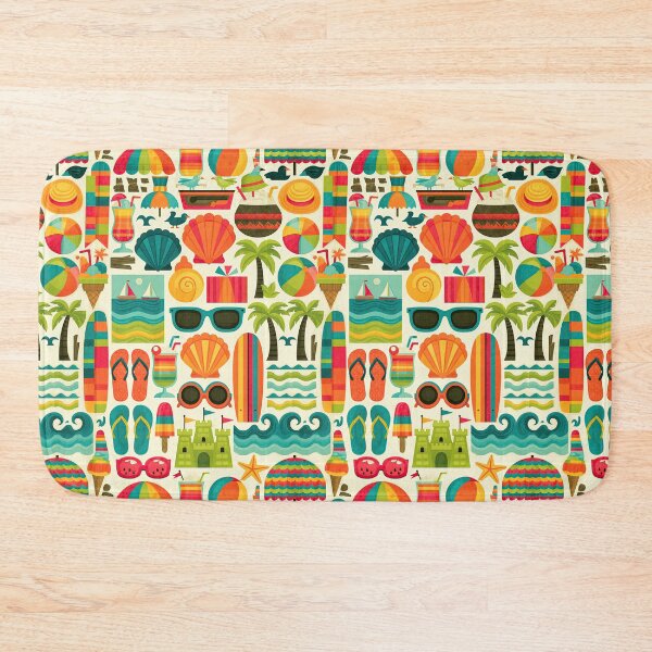 Item preview, Bright Yellow Sun and Beach Accessories designed and sold by Piotrek0001.