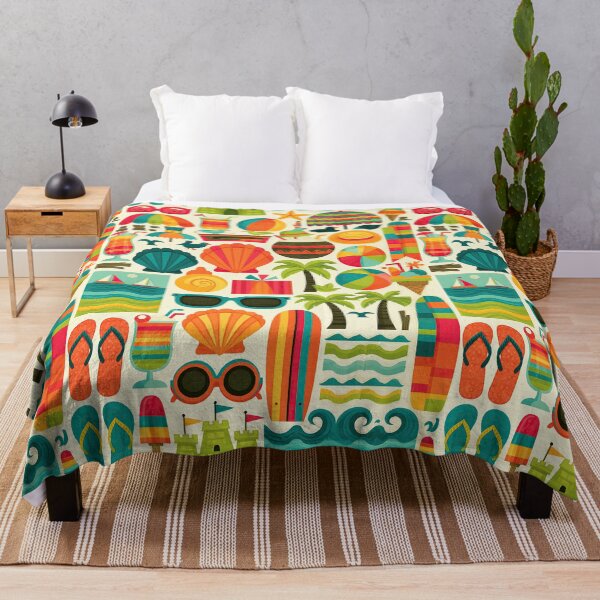 Item preview, Bright Yellow Sun and Beach Accessories designed and sold by Piotrek0001.