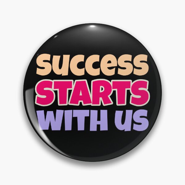 Item preview, success starts with us designed and sold by GlimmerAura.