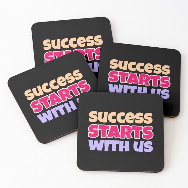Item preview, success starts with us designed and sold by GlimmerAura.