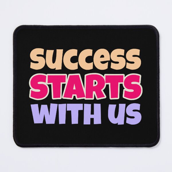 Item preview, success starts with us designed and sold by GlimmerAura.