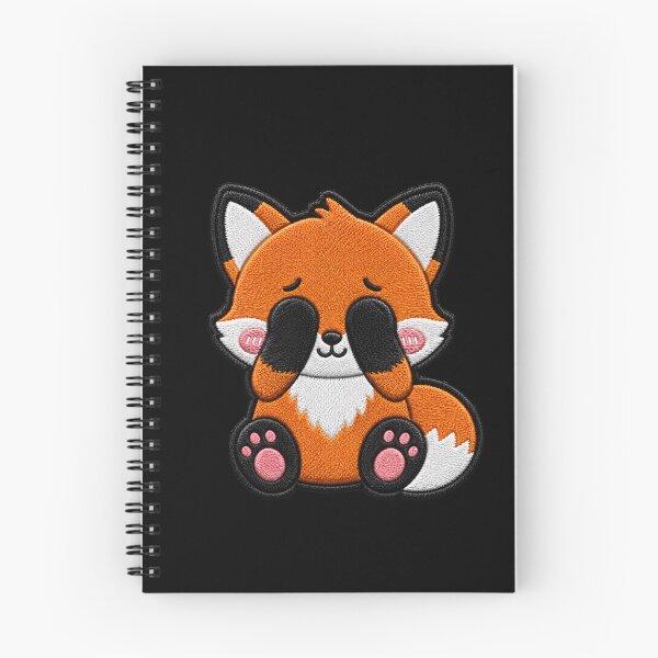 Item preview, Cute Baby Fox Embroidery Patch | Kawaii Chibi Fox designed and sold by ColorSplash123.