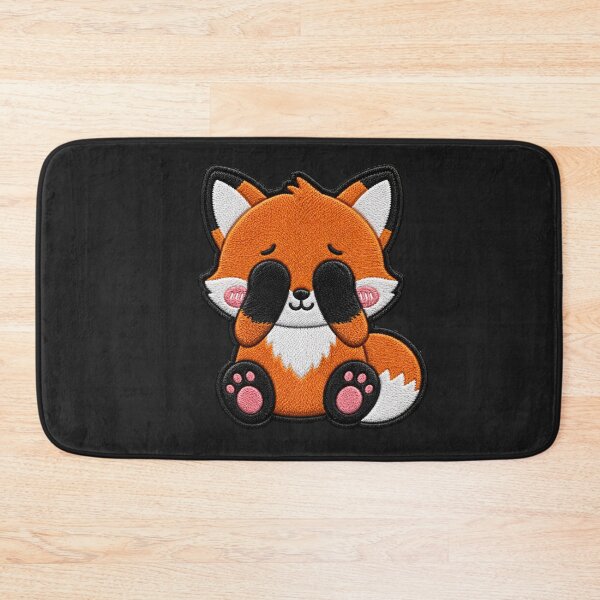 Item preview, Cute Baby Fox Embroidery Patch | Kawaii Chibi Fox designed and sold by ColorSplash123.