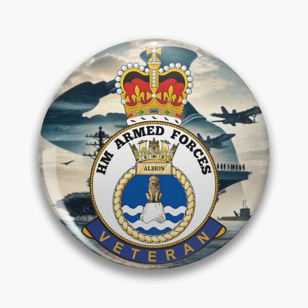 Item preview, HMS Albion Royal Navy HM Armed Forces Veteran designed and sold by Bootneckstore.