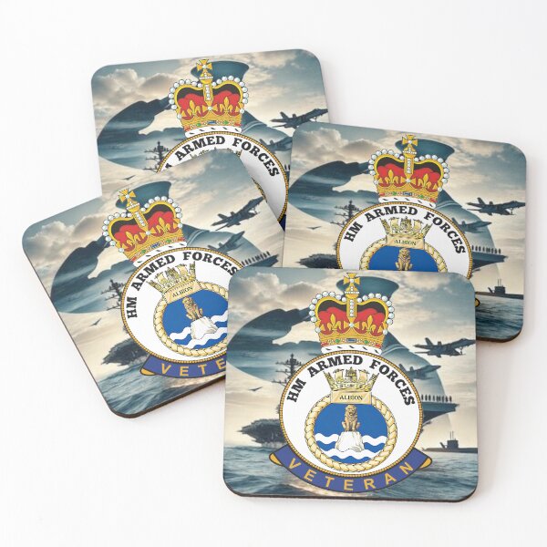Item preview, HMS Albion Royal Navy HM Armed Forces Veteran designed and sold by Bootneckstore.