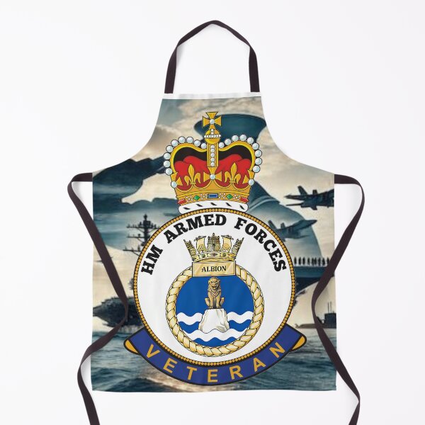 Item preview, HMS Albion Royal Navy HM Armed Forces Veteran designed and sold by Bootneckstore.
