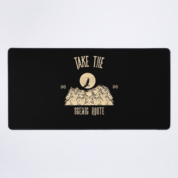 Item preview, Take the Scenic Route Vintage Eagle & Mountain Graphic designed and sold by AbulailArt.