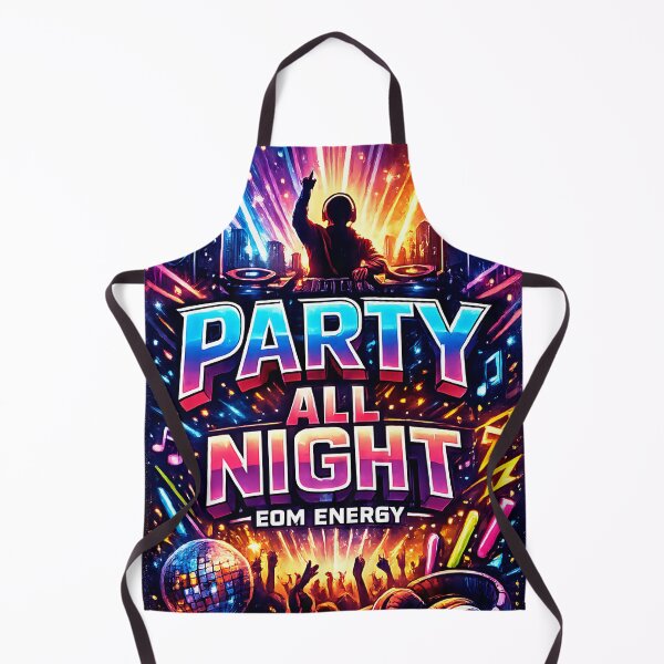Item preview, Party All Night EDM Rave Energy designed and sold by  ZenRave Designs.