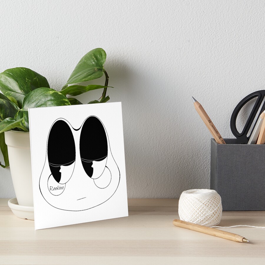 Item preview, Art Board Print designed and sold by Rookiez.