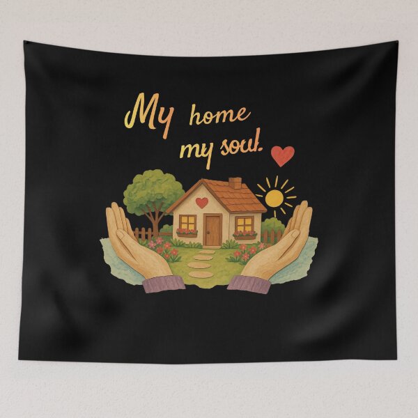 Item preview, My Home My Soul. designed and sold by mirciashop.
