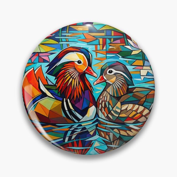 Item preview, Mandarin Ducks Feng Shui Love designed and sold by shantilovesart.