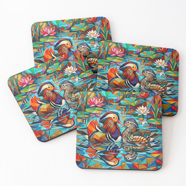 Item preview, Mandarin Ducks Feng Shui Love designed and sold by shantilovesart.