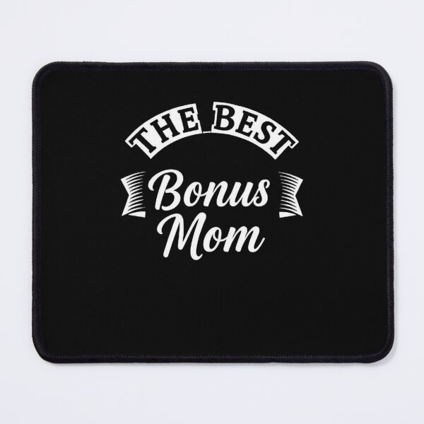 Item preview, The Best Bonus Mom Elegant Typography Graphic Tee designed and sold by artlife4.