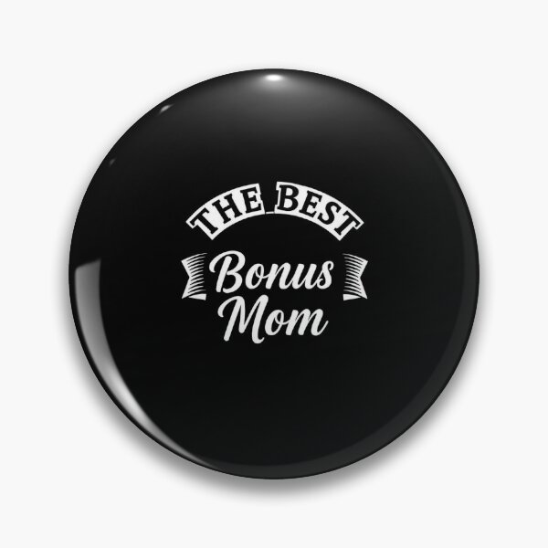 Item preview, The Best Bonus Mom Elegant Typography Graphic Tee designed and sold by artlife4.
