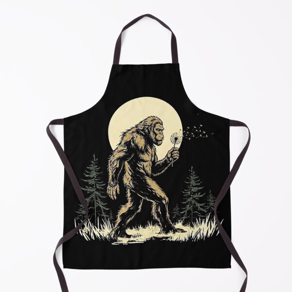 Item preview, Bigfoot Blowing Wishes Moonlight Design designed and sold by LunaMagicStudio.