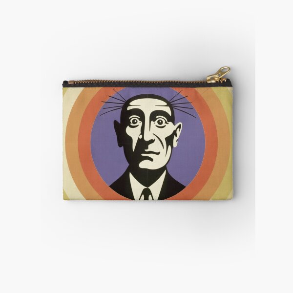 Item preview, Male Portrait in Black and White with Ochre Circles designed and sold by RAISC.