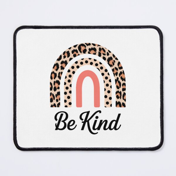 Item preview, Be Kind Leopard Rainbow Kindness Inspirational Girls designed and sold by SapfireStuArt.