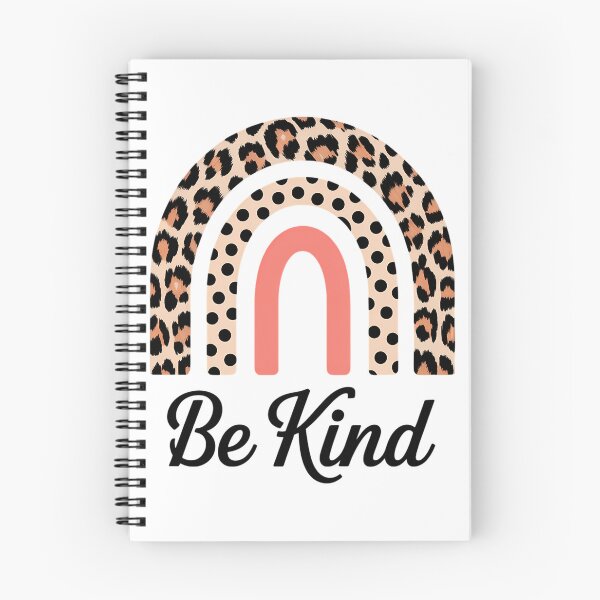 Item preview, Be Kind Leopard Rainbow Kindness Inspirational Girls  designed and sold by SapfireStuArt.