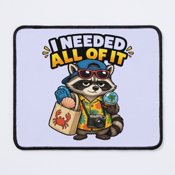 Item preview, Funny Raccoon Vacation Travel Souvenir Gift designed and sold by Gentlestate.