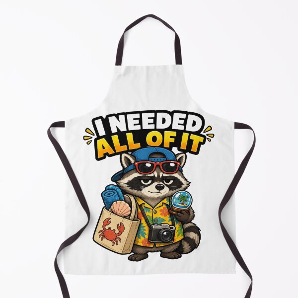 Item preview, Funny Raccoon Vacation Travel Souvenir Gift designed and sold by Gentlestate.