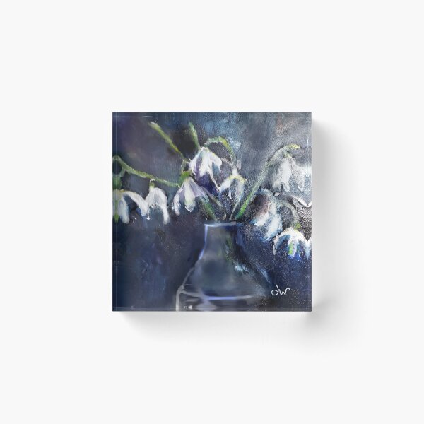 Item preview, Flowers : Snowdrops designed and sold by Dalene West Art.