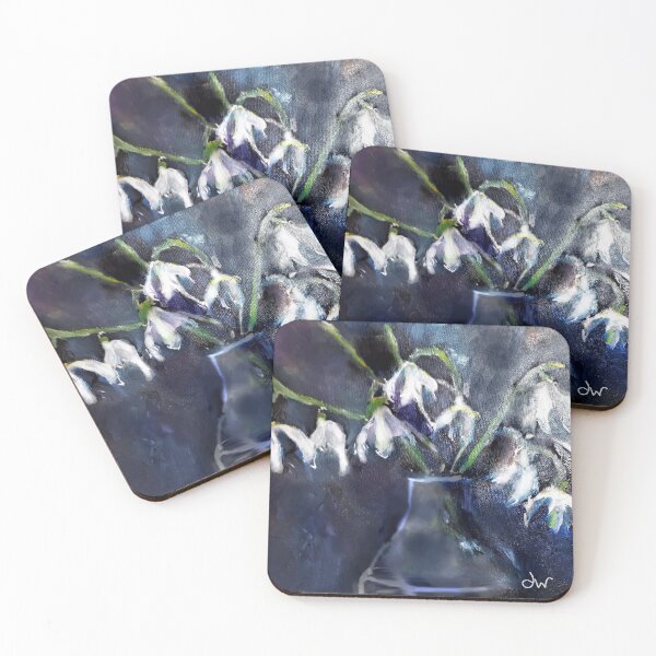Item preview, Flowers : Snowdrops designed and sold by Dalene West Art.