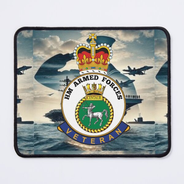 Item preview, HMS Centaur Royal Navy HM Armed Forces Veteran designed and sold by Bootneckstore.