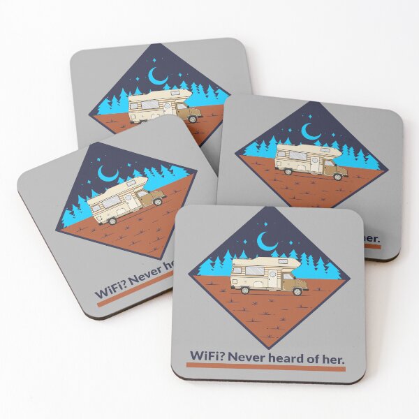 Item preview, WiFi? Never Heard of Her - Funny RV Camping Graphic designed and sold by AbulailArt.