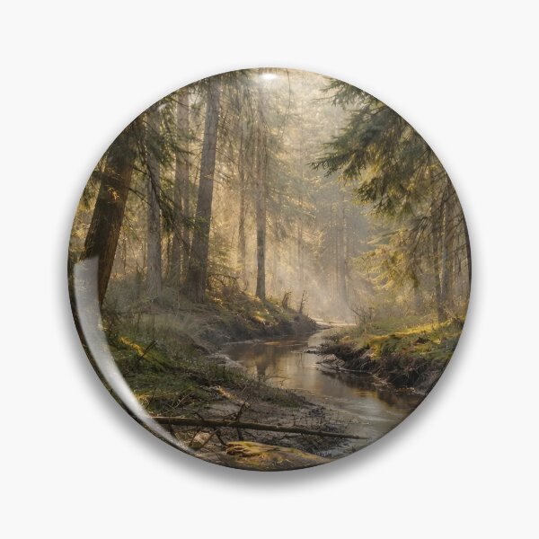 Item preview, It Is Virgin Spring / Tree Nursery Of Bear River In National Park Latvia designed and sold by drozdovs16.