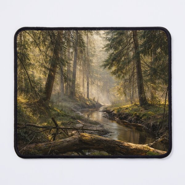 Item preview, It Is Virgin Spring / Tree Nursery Of Bear River In National Park Latvia designed and sold by drozdovs16.