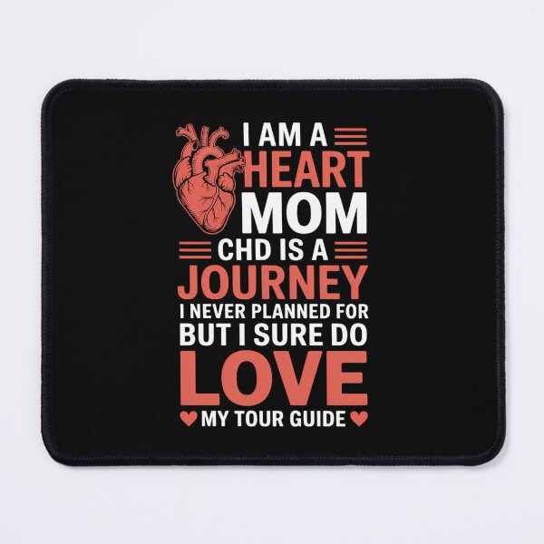 Item preview, Heart Mom CHD Warrior Mother Congenital Heart Disease Mom designed and sold by TrinaEspinoza.