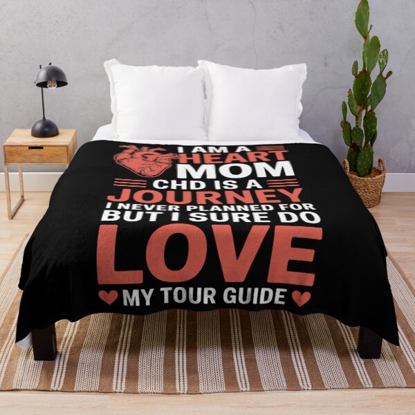 Item preview, Heart Mom CHD Warrior Mother Congenital Heart Disease Mom designed and sold by TrinaEspinoza.