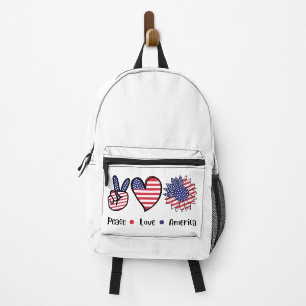 Item preview, PEACE, LOVE, AMERICA designed and sold by PGAart.